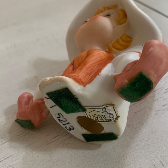 Vintage Homco Redhead Girl - Picture 4 of 4